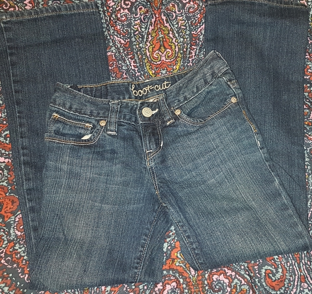 Girls bootcut jeans size 7